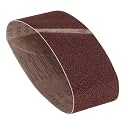 Sanding Belts 3 x 18 Inch 80 Grit Aluminum Oxide Abrasive Sandpaper for Belt Sander Metal Grinding Wood Working Weld Rust Removal