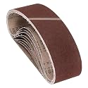 12 Pcs Sanding Belts 4 x 36 Inch 120 Grit Aluminum Oxide