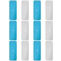 Gosknor 12pcs Metal Adhesive Strips for Magnetic Under Cabinet Lights