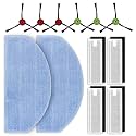 (12 Pieces) HEPA Filter Compatible With Robotic Vacuum Tikom G8000/ G8000 Pro, Robot Vacuum Cleaner Filter Kit, Replacement Parts 12 Filters Accessory Kit
