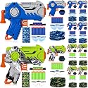 12 Set Tactical Party Supplies Gun Party Favors Kit, Blue,Green