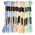 12 Skeins 105 Yards Colorful Friendship Bracelet String for Craft