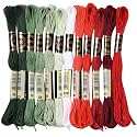 12 Skeins 105 Yards Embroidery Thread Floss for Bracelet Making