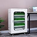 12-Slot Smartphone Charging Cabinet - USB Rechargeable Storage Cart for Secure Device Management in Schools, Churches, Airports, Offices &amp; Public Spaces
