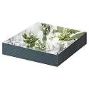 Mymonfif 12" Square Mirror Centerpieces, Set of 12 Mirrors for Centerpieces, 2mm Glass Mirror Plates, Mirror Tray, for Wedding Table, Party Decorations, Candle Plate Set, Craft, Christmas Decorations