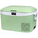 Megiu 12 Volt Refrigerator Portable Car Freezer 13.5 Quart (12.8 Liter) Compressor Cooler 12V/24V DC 110～240 Volt AC for Truck Van RV Camper SUV Boat Travel Camping Road Trips Tailgating -18℃~+15℃