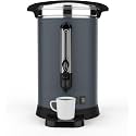120 Cup Coffee Urn, 18L/4.8 Gal Stainless Steel Commercial Coffee Maker, Double Wall Hot Beverage Dispenser with Auto Temp Control Faucet for Buffet, Catering, Wedding, Events