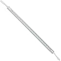 120 Line-Voltage LED Strip Light - Cool (6,000k) - Dimmable - Under Cabinet and Furniture - 120v/110v - (No Transformer Needed) Cool White Untra Thin 16" Strip