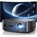[2500 ANS ＆ 50W] Alvar Outdoor Projector 4K Support with WiFi and Bluetooth