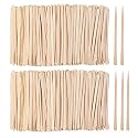 1200 Pack Wooden Waxing Sticks, Small Wax Spatulas Applicator Sticks