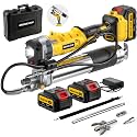 12000 PSI Electric Grease Gun, 2-in-1 Design, 2x4.0Ah Batteries