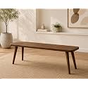 120cm Long Wooden Bench Sitting for Hallway, Living Room, or Garden | Modern Minimalist Design (120 * 30 * 45 cm)