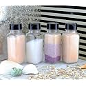 Vency 120ml Transparent Glass Salt Shaker (Pack of 4) for Professional Best Spice Mill Salt and Pepper Shakers Set, Spice Dispenser, Small Salt and Pepper Grinder Salt or Pepper Shaker