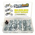 120pc Specbolt Suzuki RMZ Four Stroke Bolt Kit for Maintenance & Restoration of MX Dirtbike OEM Spec Fastener for RMZ250 RMZ450 RM-Z250 RM-Z450