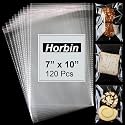 120Pcs Cellophane bags, 7x10 Self Sealing Cellophane Bags, Clear Cookie Bags, Resealable Treat Bag for Fresh Cookies, Candy, Gifts, and Product