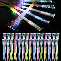 Fiber Optic Wand Glow Sticks Lights,48 Pcs Fiber Optic Wand LED