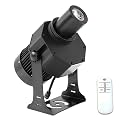 120W LED Logo GOBO Projector Ip67 Waterproof DJ Effect Light Including Free Custom Glass GOBO to Project Image for Hotel Company Store Wedding Advertising Indoor and Outdoor Use (120W)