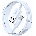 HANYCONY 120w USB-C Flash Charge Data Sync Cable for Vivo V30 V29 V28 V27 V25 V23e V23 Pro V21 5G iQOO Neo 9 Pro 12 5G Neo 7 Pro Z7 Z7s Z6 Lite |120w Supported | Original Charging Speed