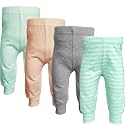 123 Bear Baby Pants, Cotton Spandex Leggings, Boy Girl Unisex