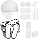 Chicingyou 125 Disposable Spray Tan Accessories Essential Kit, White