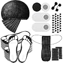 Chicingyou 125 Disposable Spray Tan Accessories Essential Kit, Black