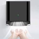 1250WElectric Automatic Induction Hand Dryer,High Speed Energy Saving Electric Hand Dryer,Adjustable Hot and Cold (Black)