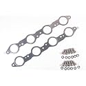12617944 for Chevy Silverado 1500 2500 Sierra LS Exhaust Manifold Gasket&amp;Bolts,LS header gasket LS1 LS2 LS3 LS6 LQ4 LQ9 Layer Steel GM Gasket Suburban 12558573 12600530 12620947 4.8 5.3 5.7 6.0 6.2