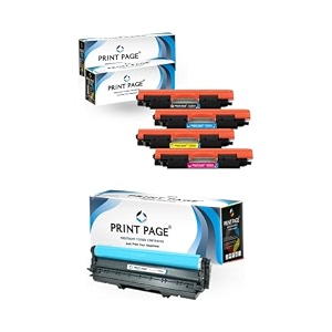 126a toner cartridge  ce314a imaging drum unit combo pack compatible for color lj printers cp1025 cp1025nw m175a m175nw m275mfp