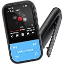 128GB Clip MP3 Player with Bluetooth 5.3, Music Player with FM Radio & Voice Recorder, E-Book, Portable Music Player Running & Workout, Supports up to 512GB, Earphones Included