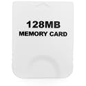 128MB(2043 Blocks) Gamecube Memory Card for Gamecube &amp; Wii, White