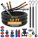12FT Semi Truck Air Line Kit 3-in-1 Air Hose for Semi Truck Trailer