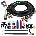 12FT Semi Truck Air Line Kit, 3-in-1 Air Lines for Semi Truck