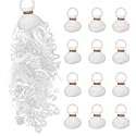 GAILROSO 12Pack No Mess Streamers,White Hand Throw Party Poppers