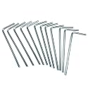 12pcs 1/16 Allen Wrench sets,1/16" Hex Key Wrench set,allen key Door Key L Shaped hex wrench set with Long Arm.