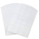 12pcs 14 Count Plastic Mesh Canvas Sheets, 11x8.2 Inch White Needlepoint Craft Canvas Plastic Grid Sheet for Embroidery Cross Stitch Acrylic Yarn Kit Crafting Crochet Knit Projects