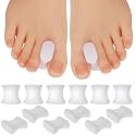 12Pcs Bunion Corrector Gel Toe Separators Soft Toe Spacers Gel Orthotics 6L