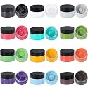 12PCS Chalk Paste,Screen Printing Ink,Chalk Paste Paint for Stencil,Reusable Self Adhesive Silk Screen Stencils Paste Starter Kit,Chalkboard Paint for Craft DIY Home 50g/Jar (12Colors)