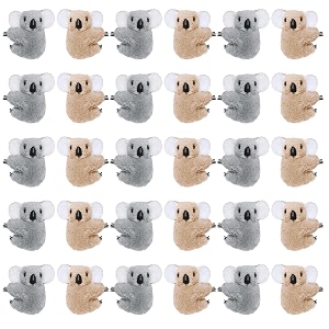 12pcs Koala Clip Sets - Grey and