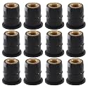12Pcs M6 Rubber Well Nuts