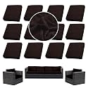 12PCS Patio Cushion Covers.Patio Furniture Couch SeatSlipcovers