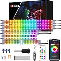 12PCS Motorcycle Underglow Kit with APP/Remote Control,Pixelglow Effect