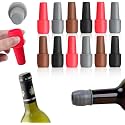 12PCS Wine Stoppers for Wine Bottles Silicone Wine Bottle Caps,2025 New Wine Stopper,Reusable and Unbreakable Sealer Covers for Keeping Wine Champagne Fresh Home Use. (12)