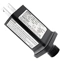 12V 1A Replacement LED Transformer Model JT-DC120V1000-F Class 2 Power Supply IP44 LED Light Controller Low Voltage Transformer for Christmas String Light Inflatable Decorations