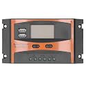 12V/24V Solar Charge Controller, PWM Solar Power Controller with Dual USB Ports, Digital Display for Solar Panel System, IP32 High Efficient Controlling Device for Lead (20A)