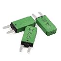 12V 30A Auto Reset Mini Fuse Circuit Breaker ATM Blade 30 Amp Fuses, UL