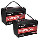 12V 600Ah LiFePO4 Lithium Battery Built-in 200A BMS