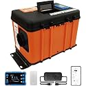 12V 8KW Diesel Heater, All-in-One Diesel Air Heater, Portable Diesel Heater With LCD Monitor & Remote Control For Tent, Car, RV,