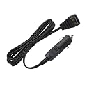 12V Car Cooler Plug Power Cord Cable 6FT, Car Refrigerator 2 Pin Power Plug