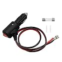 12V Cigarette Lighter Plug With Switch, Replacement Cigarette Lighter Male Plug With ON OFF Switch 2FT 16AWG For Car Truck Motorcycle