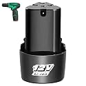 12v Cordless Drill Driver Replacement Battery for 12V Drill/Scerwdriver Machines NA121 (1Pcs 12 volt Lithium-ion Battery 1.5Ah)